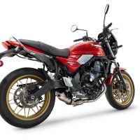 Exhaust compatible with Kawasaki Z 650 RS 2024-2025, Deeptone Inox, Full system exhaust 