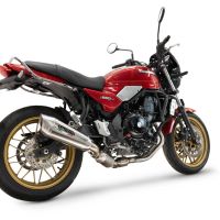 GPR exhaust compatible with  Kawasaki Z 650 RS 2024-2025, GP-Revo Titanium, Full system including silencer approved for noise,db killer and catalyst, EPA-compliant compliant for inspection 