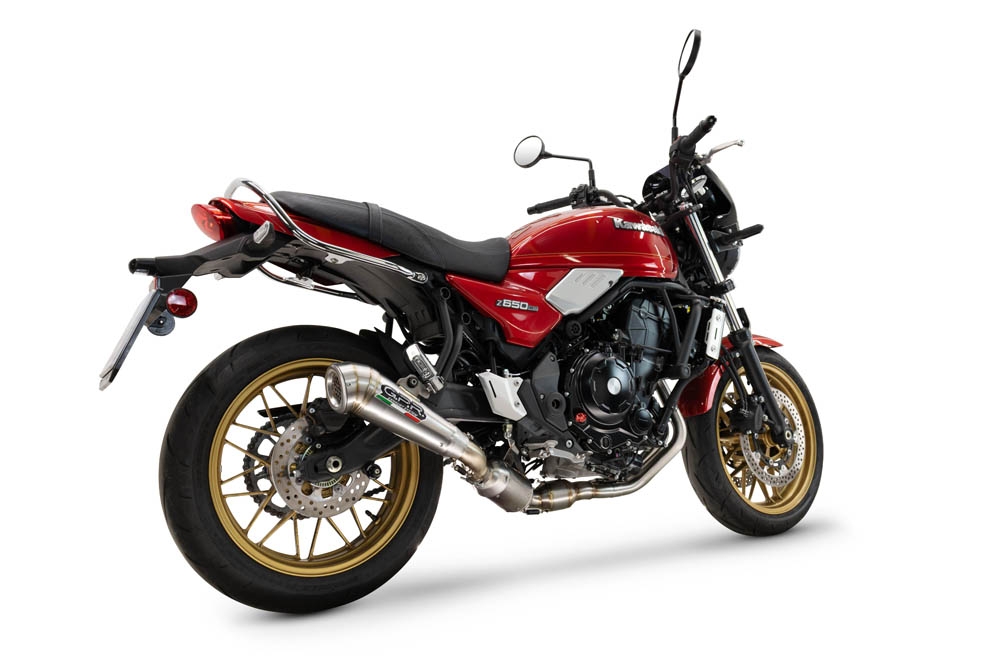 GPR exhaust compatible with  Kawasaki Z 650 RS 2024-2025, Powercone Evo, Full system including silencer approved for noise,db killer and catalyst, EPA-compliant compliant for inspection 