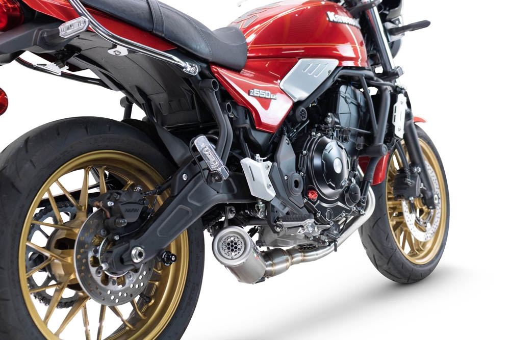 Exhaust compatible with Kawasaki Z 650 RS 2024-2025, M3 Inox , Full system exhaust 