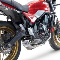 Exhaust compatible with Kawasaki Z 650 RS 2024-2025, M3 Inox , Full system exhaust 