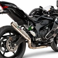 GPR exhaust compatible with Kawasaki Zx-4RR 2024-2026, Deeptone Inox, Slip-on exhaust including removable db killer and link pipe, EPA-compliant 