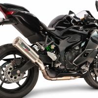GPR exhaust compatible with Kawasaki Ninja ZX-4R 2023-2026, RP-M3 Inox , Slip-on exhaust including removable db killer and link pipe, EPA-compliant 