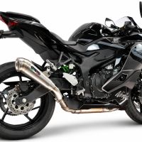 GPR exhaust compatible with Kawasaki Ninja ZX-4R 2023-2026, Powercone Evo, Slip-on exhaust including removable db killer and link pipe, EPA-compliant 