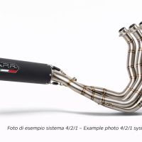 GPR exhaust compatible with Honda CBR1000RR 2008-2013, M3 Black Titanium, Full system exhaust, including removable db killer 