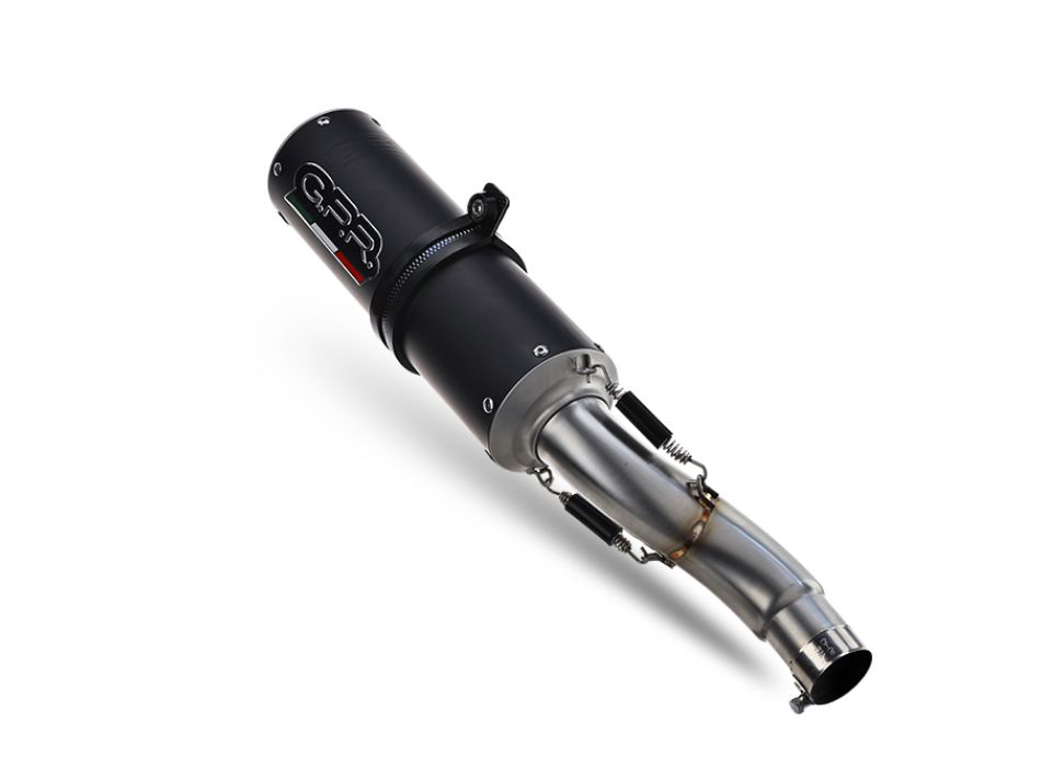 G.P.Rフルシステムマフラー M3トライデント660マフラー2021-2024 Exhaust compatible with Triumph Trident 660 2021-2024, M3