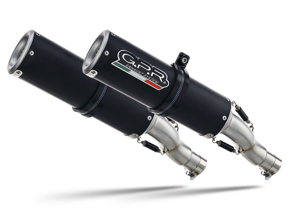 GPR exhaust compatible with Ducati Monster 696 2008-2014, M3 Black ...