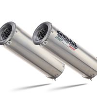 Exhaust compatible with Kawasaki Z1000 2003-2006, M3 Inox , Dual slip-on including removable db killers and link pipes, not EPA-compliant 