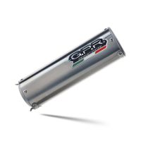 Exhaust compatible with Bmw F800R 2009-2014, M3 Inox , Slip-on exhaust including removable db killer and link pipe, EPA-compliant 