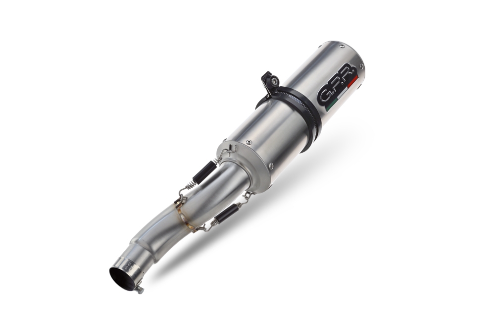 Exhaust compatible with Kawasaki Z1000 2010-2013, M3 Inox , Dual slip-on including removable db killers and link pipes, EPA-compliant 