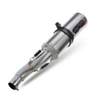 Exhaust compatible with Kawasaki Z1000 2010-2013, M3 Inox , Dual slip-on including removable db killers and link pipes, EPA-compliant 