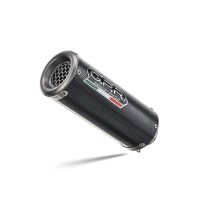 Exhaust compatible with Kawasaki Ninja 500 2023-2025, M3 Poppy , Slip-on exhaust including removable db killer and link pipe, EPA-compliant 