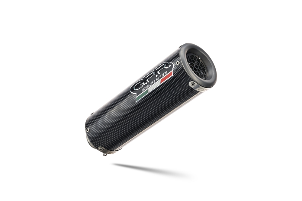 Exhaust compatible with Bmw R1200R 2006-2010, M3 Poppy , Slip-on exhaust including removable db killer and link pipe, EPA-compliant 