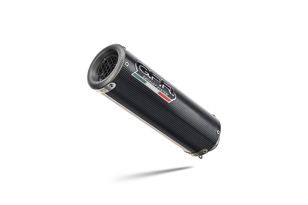 Exhaust compatible with Kawasaki Z-750 S 2007-2014, M3 Poppy , Slip-on exhaust including removable db killer and link pipe 