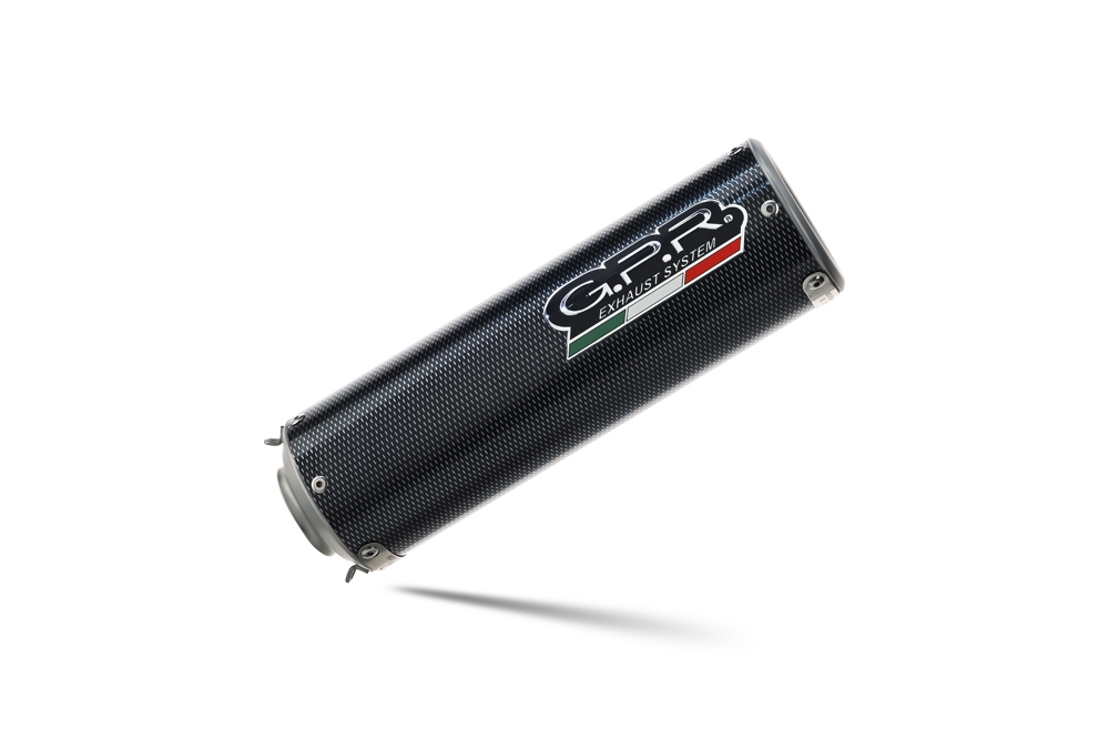 Exhaust compatible with Bmw R1200R 2006-2010, M3 Poppy , Slip-on exhaust including removable db killer and link pipe, EPA-compliant 