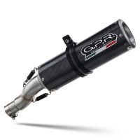 Exhaust compatible with Bmw R1200R 2006-2010, M3 Poppy , Slip-on exhaust including removable db killer and link pipe, EPA-compliant 