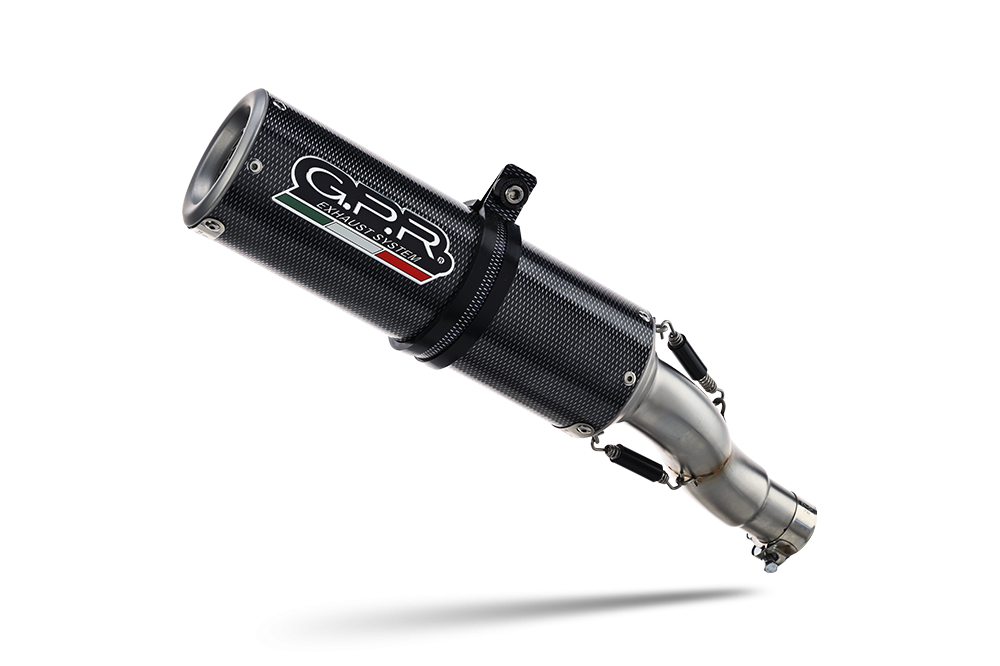 Exhaust compatible with Yamaha FJ-09 Tracer 2015-2020, M3 Poppy , Full system exhaust, including removable db killer 
