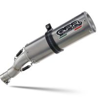 Exhaust compatible with Bmw R Nine-T 1200 - Pure - Racer - Urban - Scrambler G/S 2017-2023, M3 Titanium Natural, Slip-on exhaust including removable db killer and link pipe, EPA-compliant 