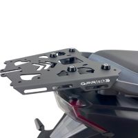 Top case GPR TECH compatible with  Bmw G 310 Gs 2017/2021 e4 GPR TECH Top case in aluminum, black color with specific plate included Capacity 26 LT.