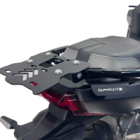 Top case GPR TECH compatible with  Bmw G 310 Gs 2017/2021 e4 GPR TECH Top case in aluminum, black color with specific plate included Capacity 26 LT.