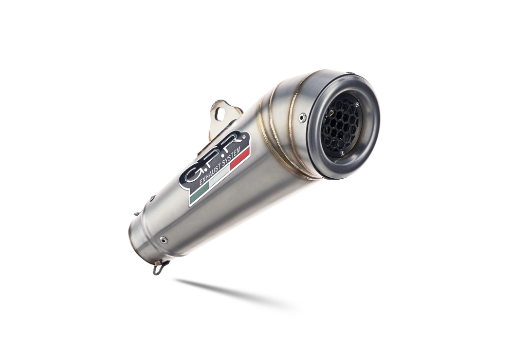 Exhaust compatible with Bmw R Nine-T 1200 - Pure - Racer - Scrambler - Urban G/S 2013-2016, Powercone Evo, Slip-on exhaust including removable db killer and link pipe, EPA-compliant 