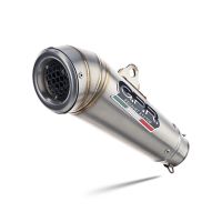Exhaust compatible with Kawasaki Z900RS 2021-2024, Powercone Evo, Slip-on exhaust including removable db killer and link pipe, EPA-compliant 