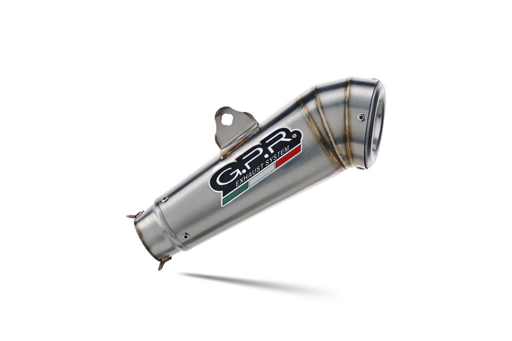 Exhaust compatible with Bmw R Nine-T 1200 - Pure - Racer - Scrambler - Urban G/S 2013-2016, Powercone Evo, Slip-on exhaust including removable db killer and link pipe, EPA-compliant 