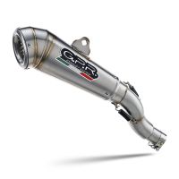 Exhaust compatible with Husqvarna Svartpilen 401 2024-2025, Powercone Evo, Slip-on exhaust including removable db killer and link pipe, EPA-compliant 