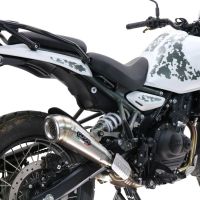 GPR exhaust compatible with  Royal Enfield Himalayan 450  2024-2025, Powercone Evo, Slip-on exhaust including removable db killer and link pipe, EPA-compliant 
