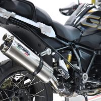 Exhaust compatible with Bmw R1250GS - Adventure 2021-2024, Dual Poppy, Slip-on exhaust including removable db killer and link pipe, EPA-compliant 