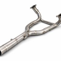 GPR exhaust compatible with Bmw R1300GS 2024-2026, Decatalizzatore Full Titanium, Decat pipe 