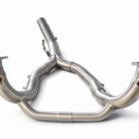 GPR exhaust compatible with Bmw R1300GS 2024-2026, Decatalizzatore Full Titanium, Decat pipe 