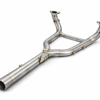 GPR exhaust compatible with Bmw R1300GS 2024-2026, Decatalizzatore Inox, Stainless steel decat racing pipe 