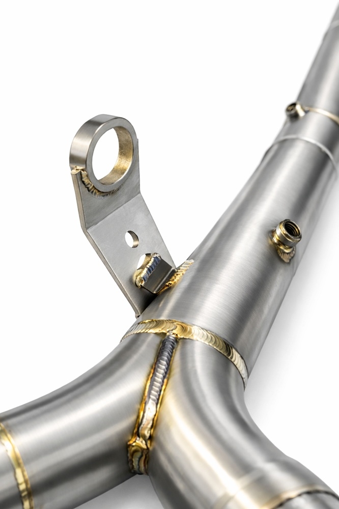 GPR exhaust compatible with Bmw R1300GS Adventure 2024-2026, Decatalizzatore Inox, Stainless steel decat racing pipe 