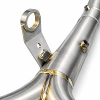 GPR exhaust compatible with Bmw R1300GS Adventure 2024-2026, Decatalizzatore Inox, Stainless steel decat racing pipe 