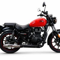 GPR exhaust compatible with Royal Enfield Meteor 350 2021-2023, Ultracone, Slip-on exhaust including link pipe 