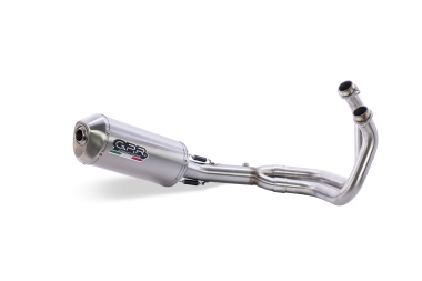 Kawasaki Versys 650 2015-2016, Satinox , Full system exhaust, including removable db killer  