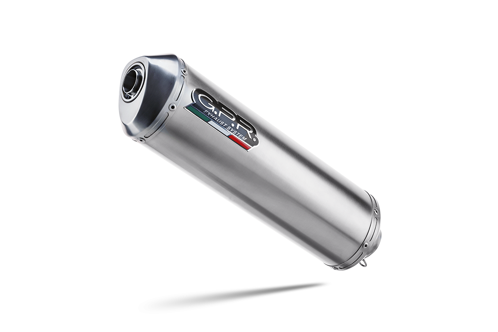 Honda Rebel 300 2021-2023, Satinox , Slip-on exhaust including removable db killer and link pipe 