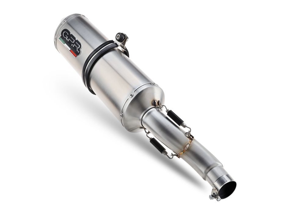 Exhaust compatible with Kawasaki ZX-9R 2002-2003, Satinox