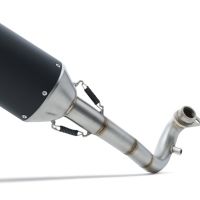 GPR exhaust compatible with  Zontes M 125 2022-2024, Furore-X Scooter, Full system exhaust, including removable db killer  
