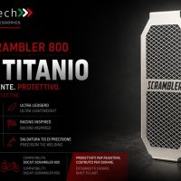 GPR TECH compatible with  Ducati Scrambler 800 2017/2020 e4 GPR TECH Titanium radiator guard  