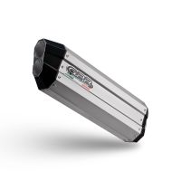Exhaust compatible with Yamaha Tenere 700 2025-2026, Hyper Sonic Titanium, Slip-on exhaust including removable db killer and link pipe, EPA-compliant 