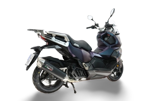 GPR exhaust compatible with Sym ADX125 2024-2026, Furore-X Scooter, Homologated full system exhaust including removable db killer and catalyst  