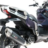 GPR exhaust compatible with Sym ADX125 2024-2026, Furore-X Scooter, Homologated full system exhaust including removable db killer and catalyst  