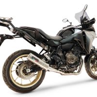GPR exhaust compatible with Yamaha Tracer 700 2016-2019, M3 Inox , Full system exhaust including removable db killer and catalyst, EPA-compliant 
