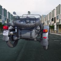 Exhaust compatible with Ural Gear Up 2017-2019, Ultracone, Mid-Full system exhaust including removable db killer 