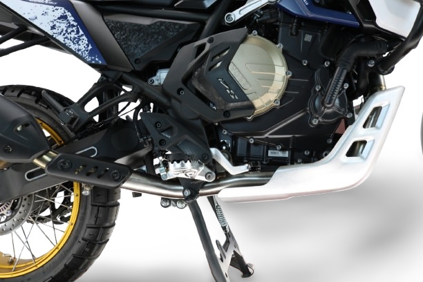 GPR exhaust compatible with Voge DS 800 Rally 2025-2026, Decatalizzatore RACING, Decat pipe 