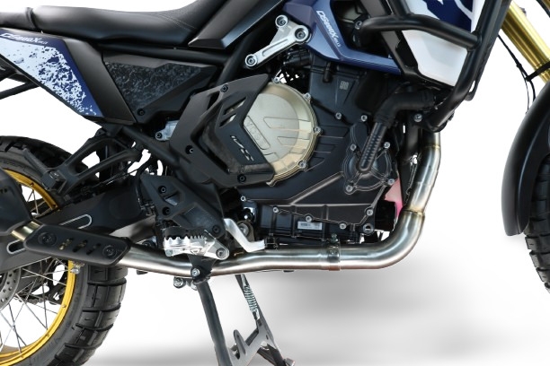 GPR exhaust compatible with Voge DS 800 Rally 2025-2026, Decatalizzatore RACING, Decat pipe 