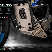 GPR TECH compatible with  Voge 300Rally 2025/2026 e5 plus GPR TECH Titanium Skid plate 