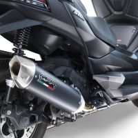 GPR exhaust compatible with  Voge SR4 Max 2022-2024, Furore-X Scooter, Slip-on exhaust including link pipe and removable db killer 